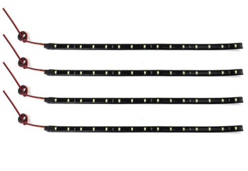 Światła dzienne, elastyczne taśmy LED 30cm 15SMD R