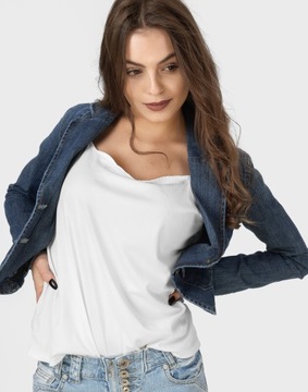 Żakiet Marynarka Katana Damska Jeans Dżins 121 r M