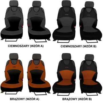 фото ориг. №11, T-shirt on front seat covers - ter artificial leather, suede artificial versatile