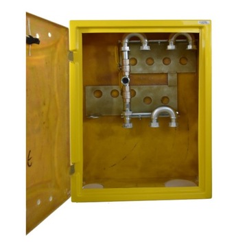 ГАЗОВЫЙ ШКАФ 2 газовых счетчика, ОБОРУДОВАННЫХ ВЕРТИКАЛЬНО