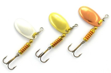 3 x MOSCA SPANTO Nr.2/3,5 g LAKE RIVER PIKE HUNTER