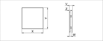 PANEL TRAX PTGR125M czerwony mat SYSTEM+