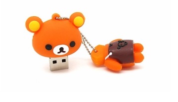 PENDRIVE USB 64 GB MIŚ BRĄZOWY RILAKKUMA MISIEK