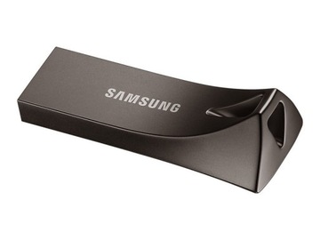 Флеш-накопитель Samsung BAR Plus 128 ГБ USB 3.1 титановый серый