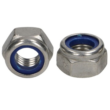 Nakrętka samohamowna M10 nierdzewna INOX 10 szt