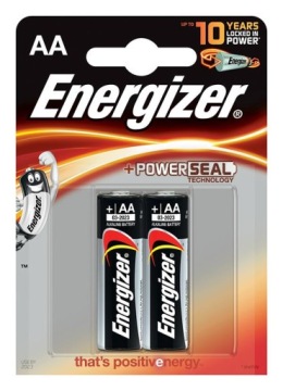 Батарейка Energizer ALKALINE POWER AA 2 шт.