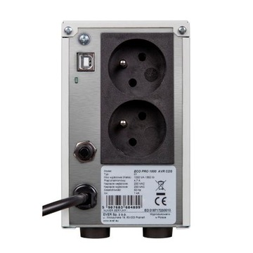 Аварийный источник питания EVER UPS ECO PRO 1200 AVR
