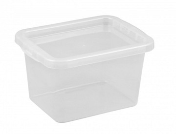 POJEMNIK PUDEŁKO POKRYWKA PLASTIKOWY SPOŻYWCZY MAŁY BASIC BOX PLAST TEAM 9L