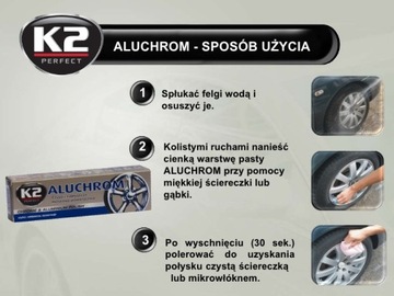 К2 алюхром ПОЛИРОВАЛЬНАЯ ПАСТА для металлических поверхностей из ХРОМО-АЛЮМИНИЯ 952