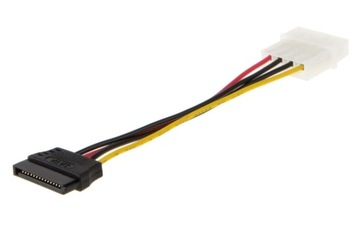 Переходник Molex 4-контактный — Sata 15-контактный