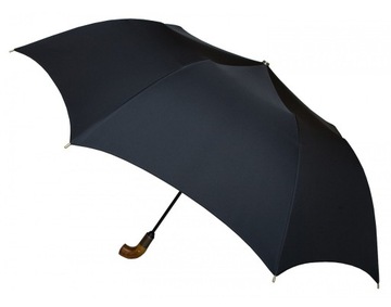 Двуствольный семейный зонт из углеродистой стали XXL, 120 см.