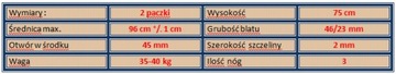 PAWEŁ 251 шестиугольный садовый стол ПРОИЗВОДИТЕЛЬ