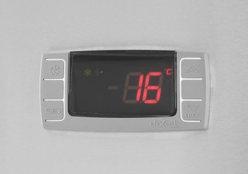 МОРОЗИЛЬНЫЙ ШКАФ НЕРЖАВЕЮЩАЯ СТАЛЬ 900Л INOX HENDI