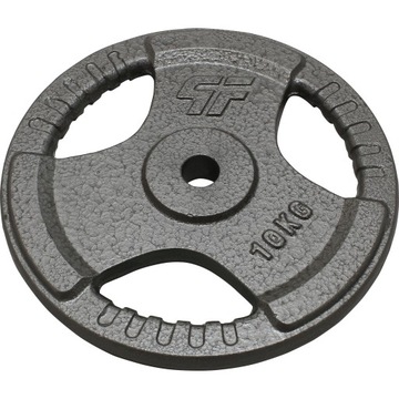 PLATINUM FITNESS ZESTAW OBCIĄŻENIA 50KG ŻELIWNE KIEROWNICA HAMMERTONE