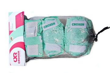 Мятный комплект CROXER Fiber Protectors M + Helmet M