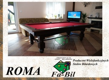 STÓŁ bilardowy ROMA jadalny tenisowy PRODUCENT