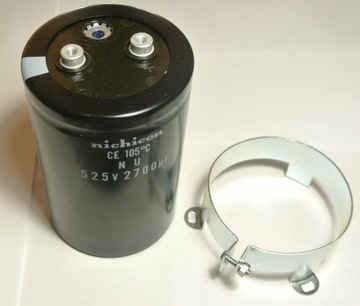 2700uF 525V 105' NICHICON LNUN7272MSEH 77x118mm