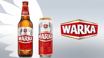 Красная поясная сумка WARKA BEER