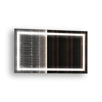 'LEDFRAME' 120*80 LUSTRO PODŚWIETLANE ŁAZIENKOWE