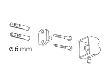 FUTURA BISK WIESZAK OWALNY 02996 CHROM