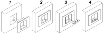 Бездымный биокамин DELTA 2 QUBE + KAMYKI