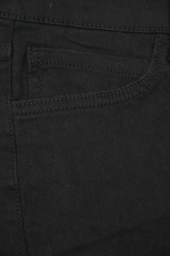 Mango Damskie Czarne Spodnie Jeansy Skinny Rurki Jeans Bawełna DenimXXS 32
