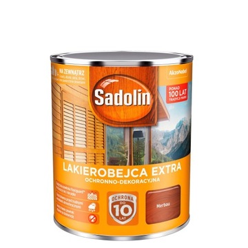 Sadolin Lakierobejca EXTRA do drewna 0,75L merbau