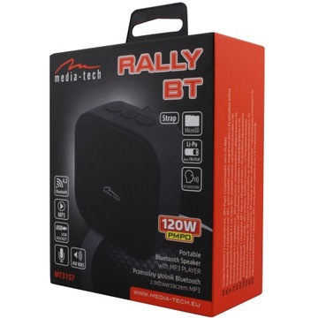 Głośnik bluetooth Media-Tech MT3157 RALLY BT