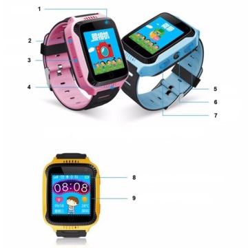 ДЕТСКИЕ ЧАСЫ SMARTWATCH Q528 ГОВОРЯТ GPS LBS CAM