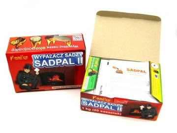 SADPAL II САЖЕВАЯ ГОРЕЛКА (20 шт x 50 г) + РАЗЖИГАНИЕ