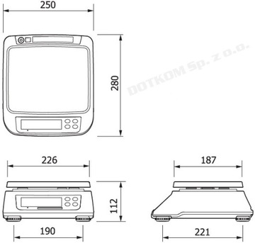 Торговые весы CAS SW-II SR15 15 КГ ЛЕГАЛИЗОВАНЫ