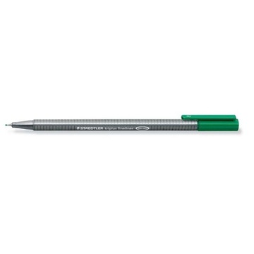 CIENKOPIS STAEDTLER TRIPLUS FINELINER, ZIELONY