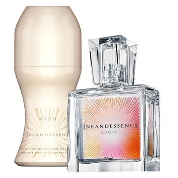 AVON ZESTAW INCANDESSENCE WODA 30ML+KULKA