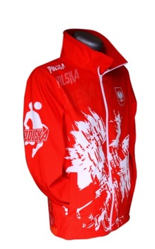 KURTKA POLSKA SOFTSHELL REPREZENTACJA PIŁKA XL