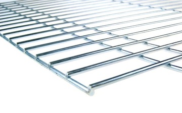 Ruszt do budowy Grilla 67x40cm -fi 4mm + Popielnik