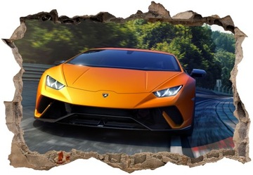 3D авто наклейки на стену Lamborghini 100x70