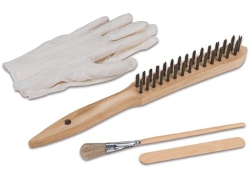 Foliatec Lack Set Gold Metallic комплект для покраски тормозных суппортов, 7 предметов