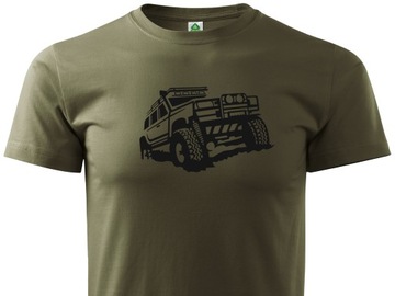 MILITARNA KOSZULKA T-SHIRT 4x4 OFF ROAD FORESTMAX