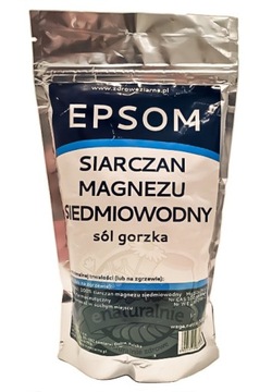 SÓL GORZKA ANGIELSKA Siarczan Magnezu 500g Epsom