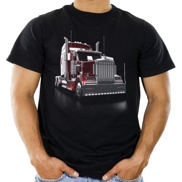 Koszulka z ciągnikiem dla kierowcy tira t-shirt S