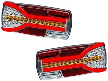 LAMPY LED ZESPOLONE TYLNE DYNAMICZNY KIERUNKOWSKAZ