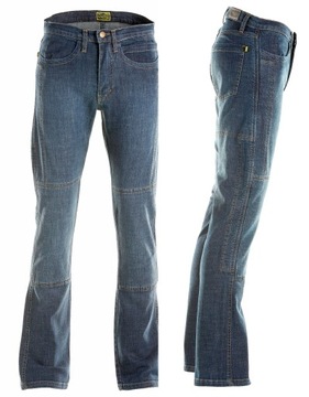 DRAGGIN JEANS BIKER 30 MOTOCYKL DYNEEMA KEVLAR