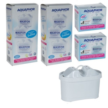 8x WKŁAD FILTR AQUAPHOR MAXFOR do BRITA MAXTRA