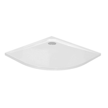 Besco Asco UltraSlim brodzik półokrągły 80x80 cm biały BMAS-80