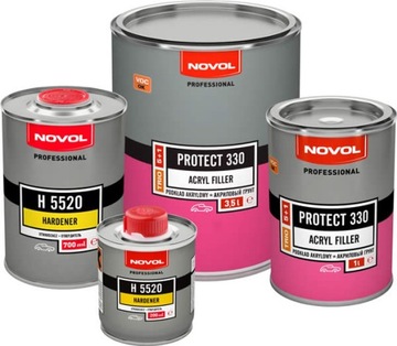 АКРИЛОВАЯ ГРУНТОВКА NOVOL PROTECT 330 1л ЧЕРНАЯ 434