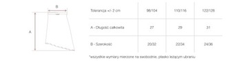 БАЛЕТНАЯ ЮБКА РИТМИКА ЮБКА Z1 LB 110/116