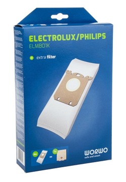 12 МЕШКОВ + ФИЛЬТР для пылесоса ELECTROLUX PHILIPS