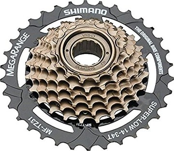 WOLNOBIEG SHIMANO MF-TZ500 7rzędów MEGARANGE 14-34