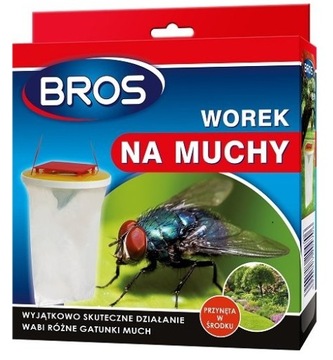 BROS WOREK na MUCHY - PUŁAPKA z PRZYNĘTĄ