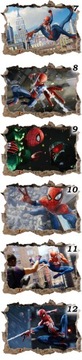 Наклейка Человек-Паук MARVEL 3D Фотообои 130x90